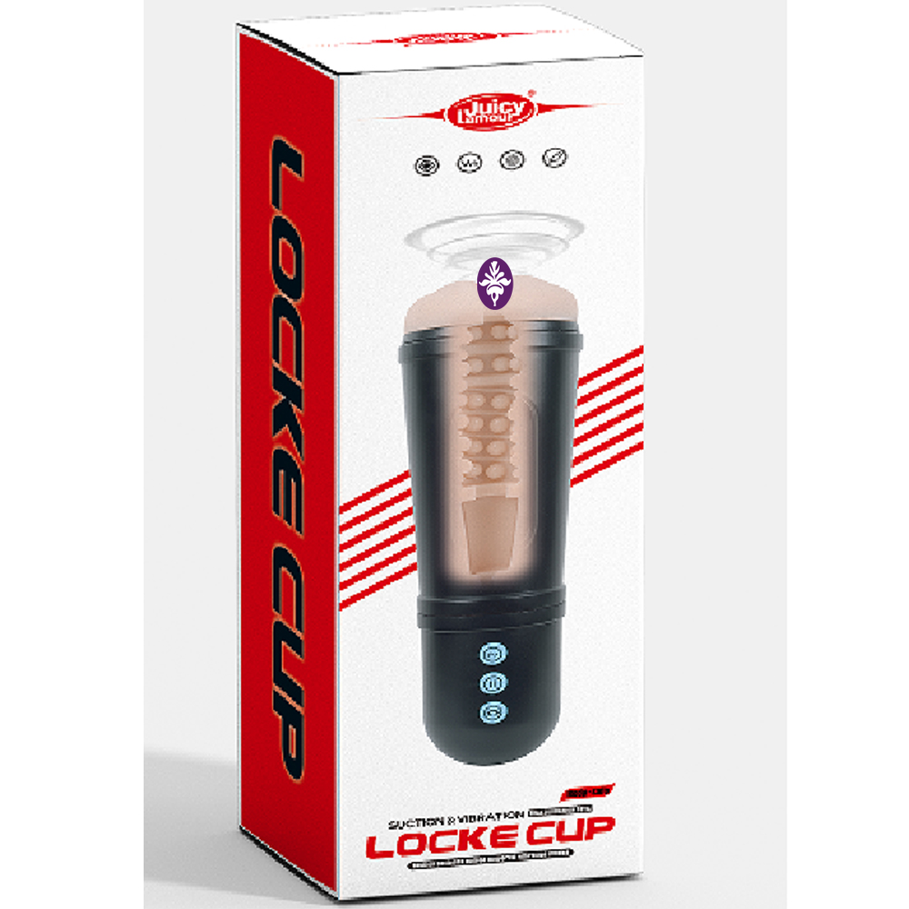 洛克飞机杯吸吮震动一体款